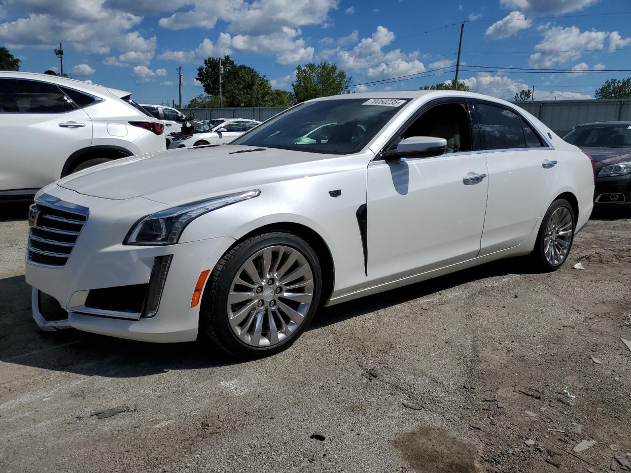2018 Cadillac CTS Luxury AWD, VIN 1G6AX5SX9J0162902 — Undercarriage