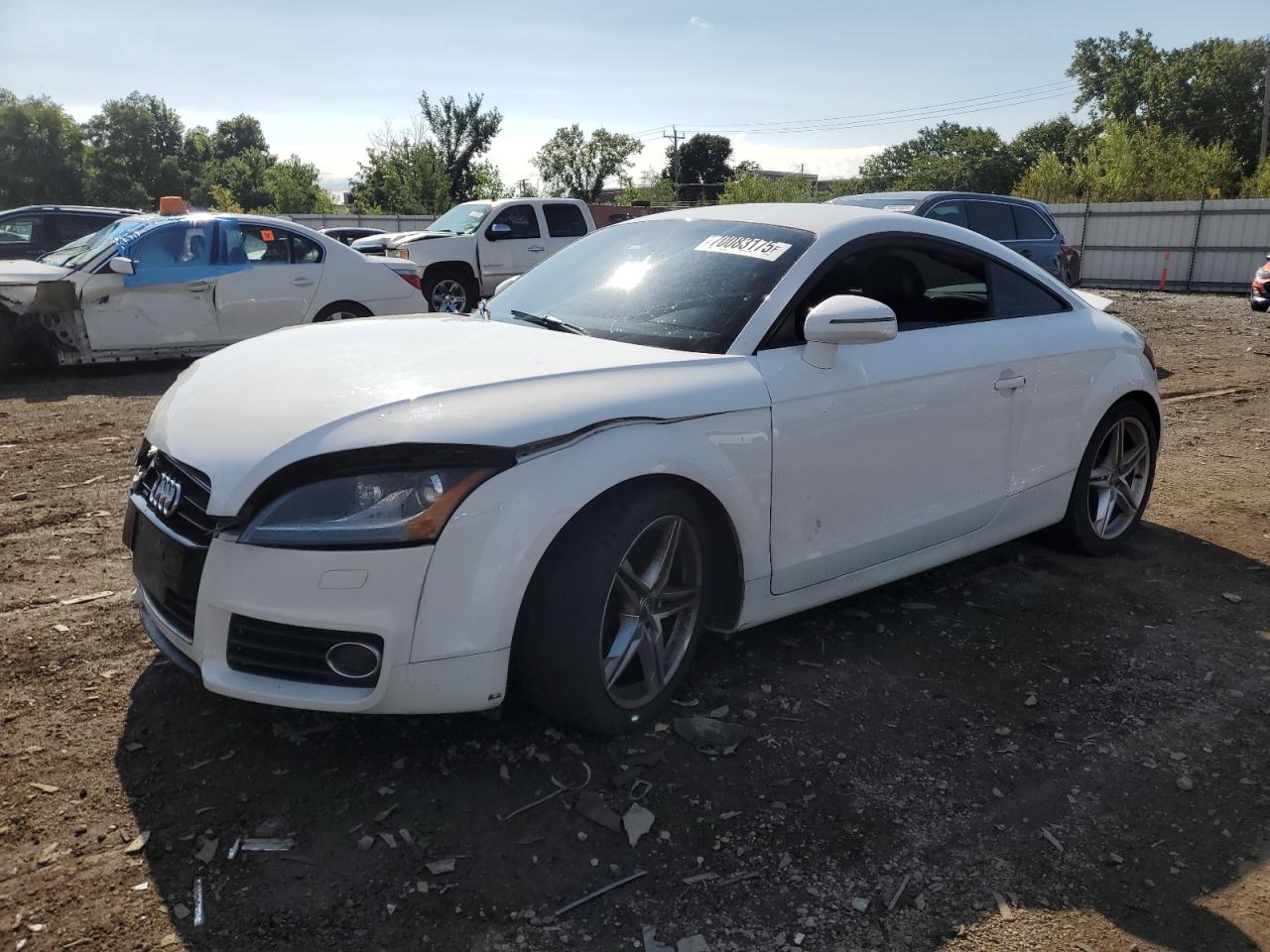2013 Audi TT Premium Plus, VIN TRUBFAFK5D1000975 — Перед
