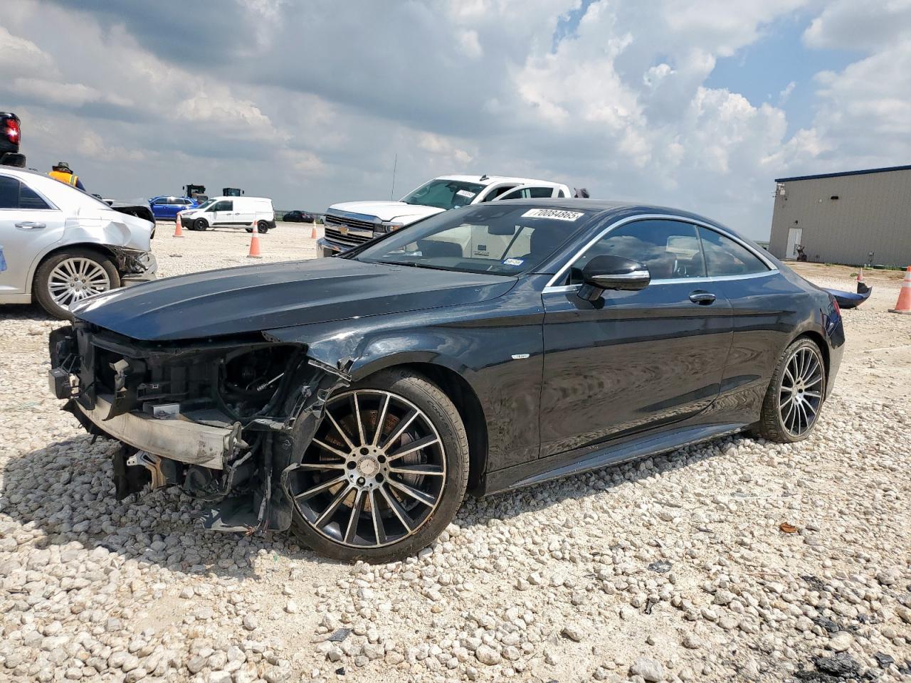 2015 Mercedes-Benz S 550, VIN WDDXJ8FBXFA001698 — Front end
