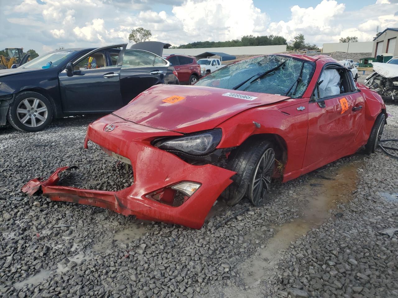 2015 Scion FR-S, VIN JF1ZNAA13F8705168 — Rollover