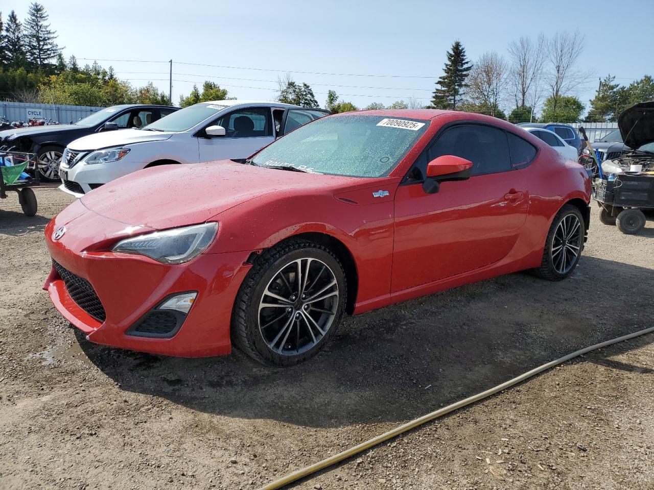 2013 Scion FR-S, VIN JF1ZNAA1XD1709028 — Front end