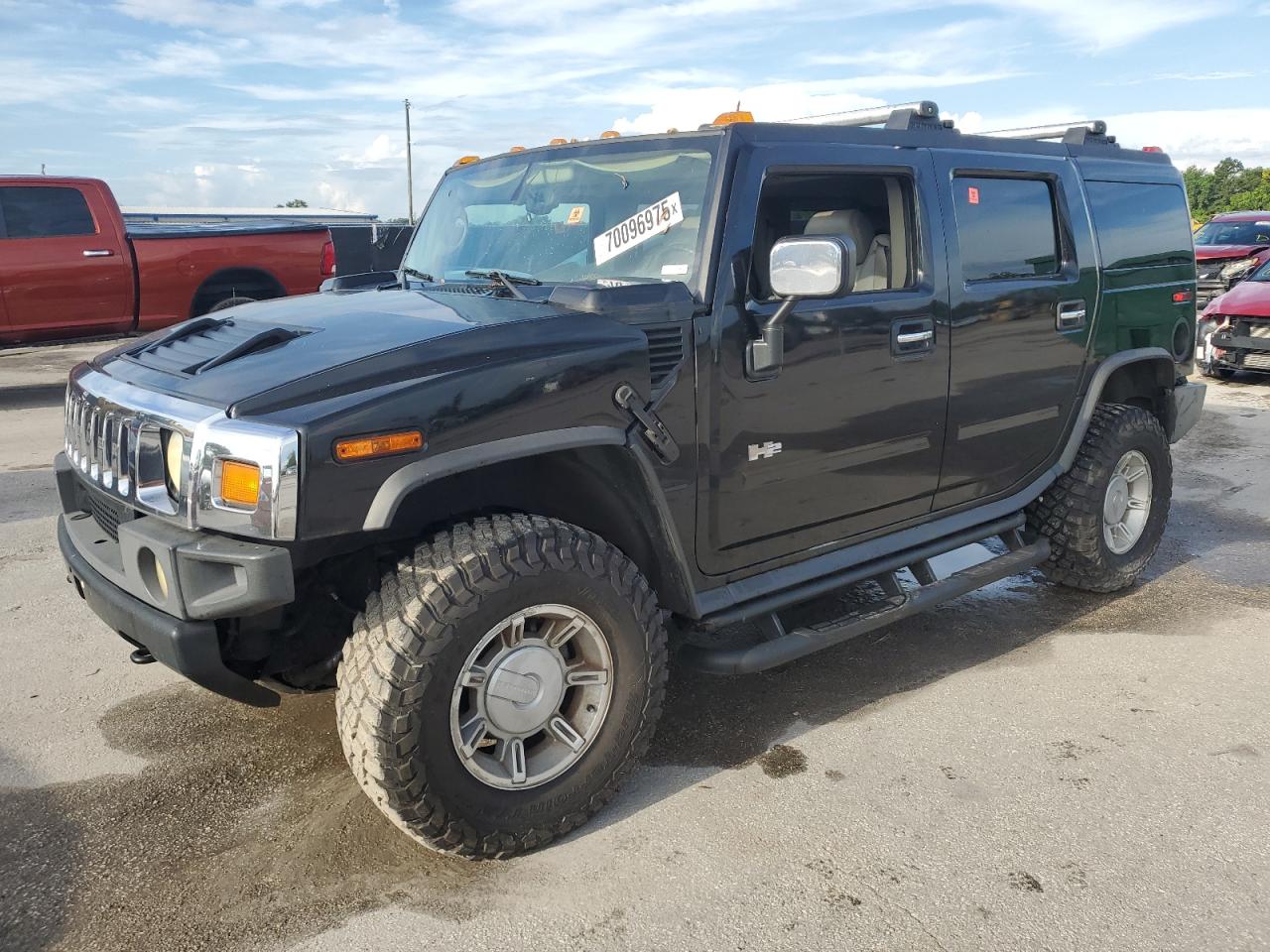 2003 Hummer H2, VIN 5GRGN23U93H138103 — Roof
