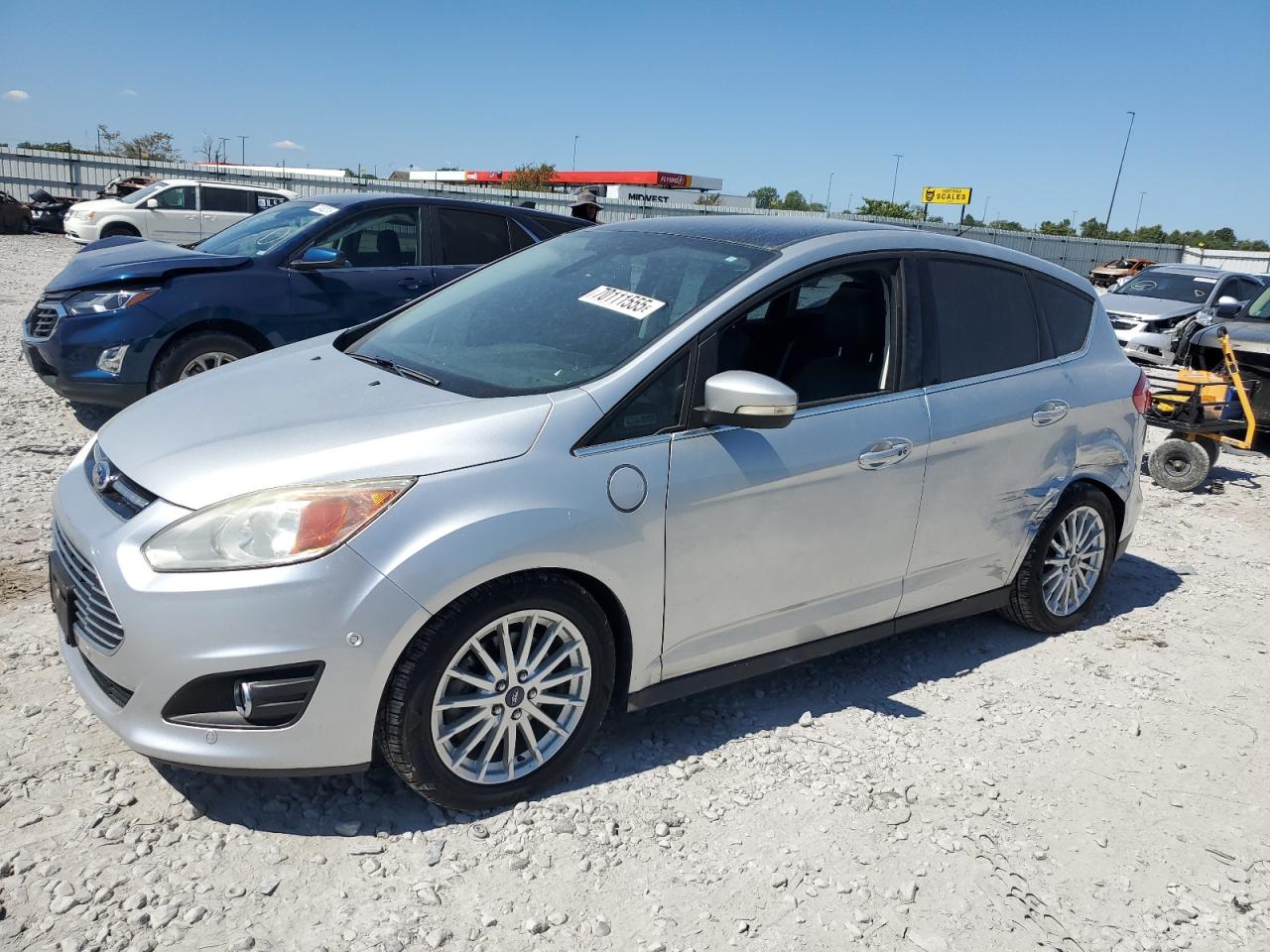 2013 Ford C-Max SEL, VIN 1FADP5CU9DL543642 — Side