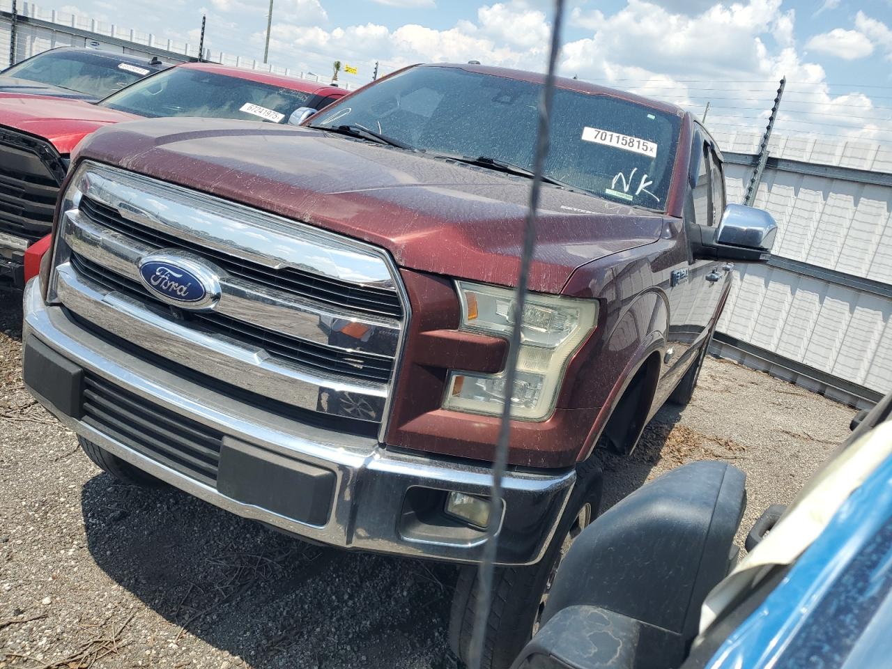 2015 Ford F-150 XL, VIN 1FTEW1CF8FFC70786 — Side