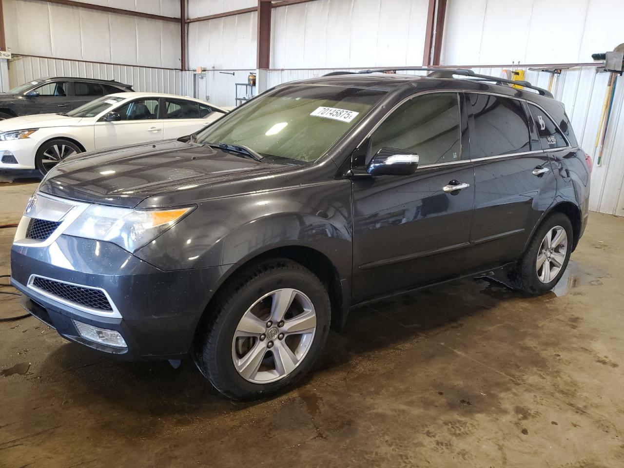 2013 Acura MDX Technology, VIN 2HNYD2H36DH513007 — Пожар в салоне