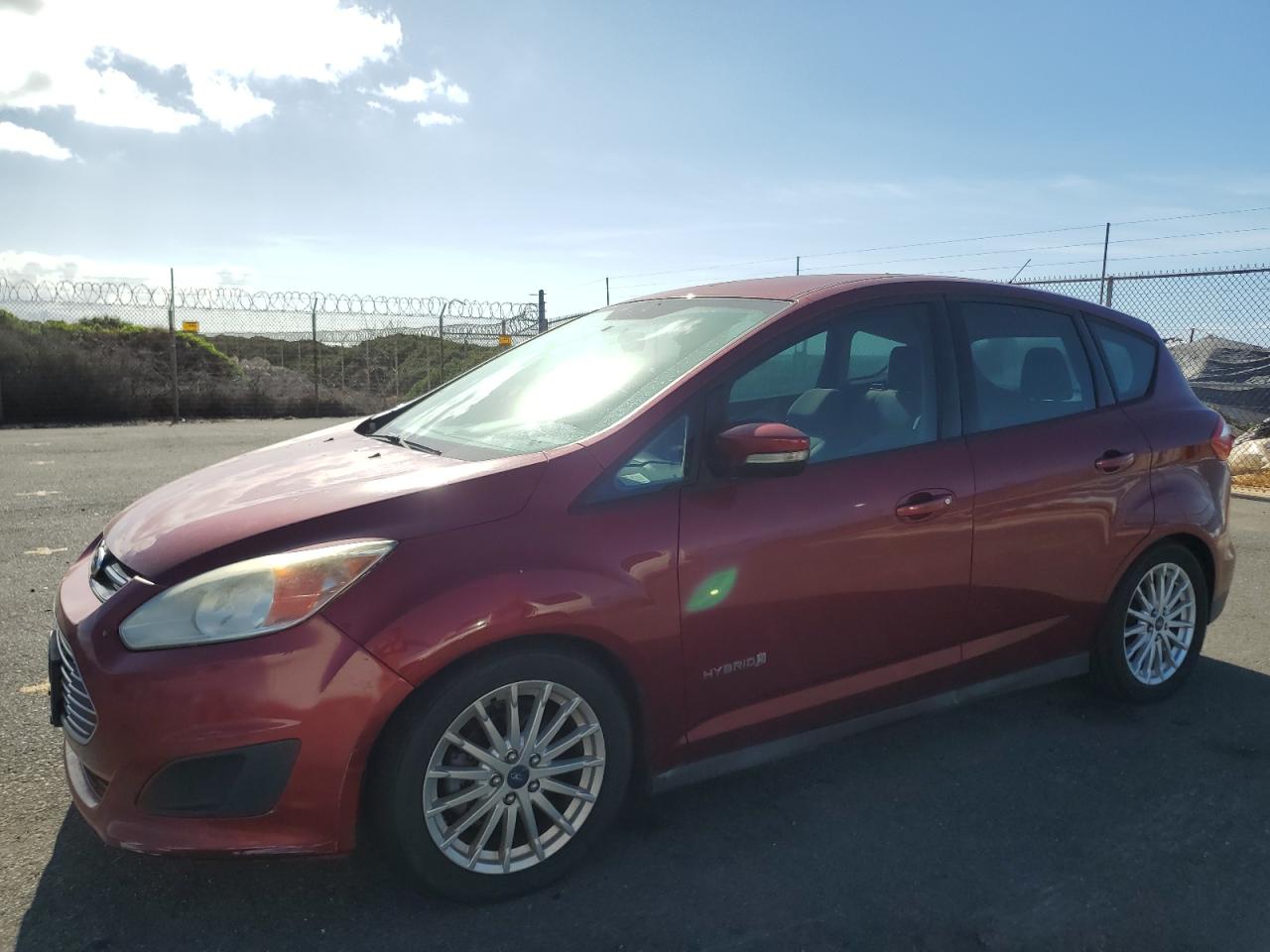 2013 Ford C-Max SE, VIN 1FADP5AU8DL551105 — Rear end