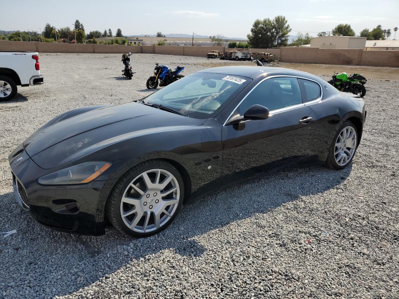 2008 Maserati GranTurismo, VIN ZAMGJ45A580036603 — Rear end