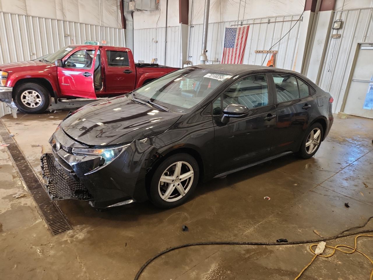 2021 Toyota Corolla LE, VIN 5YFEPMAE5MP263308 — Front end
