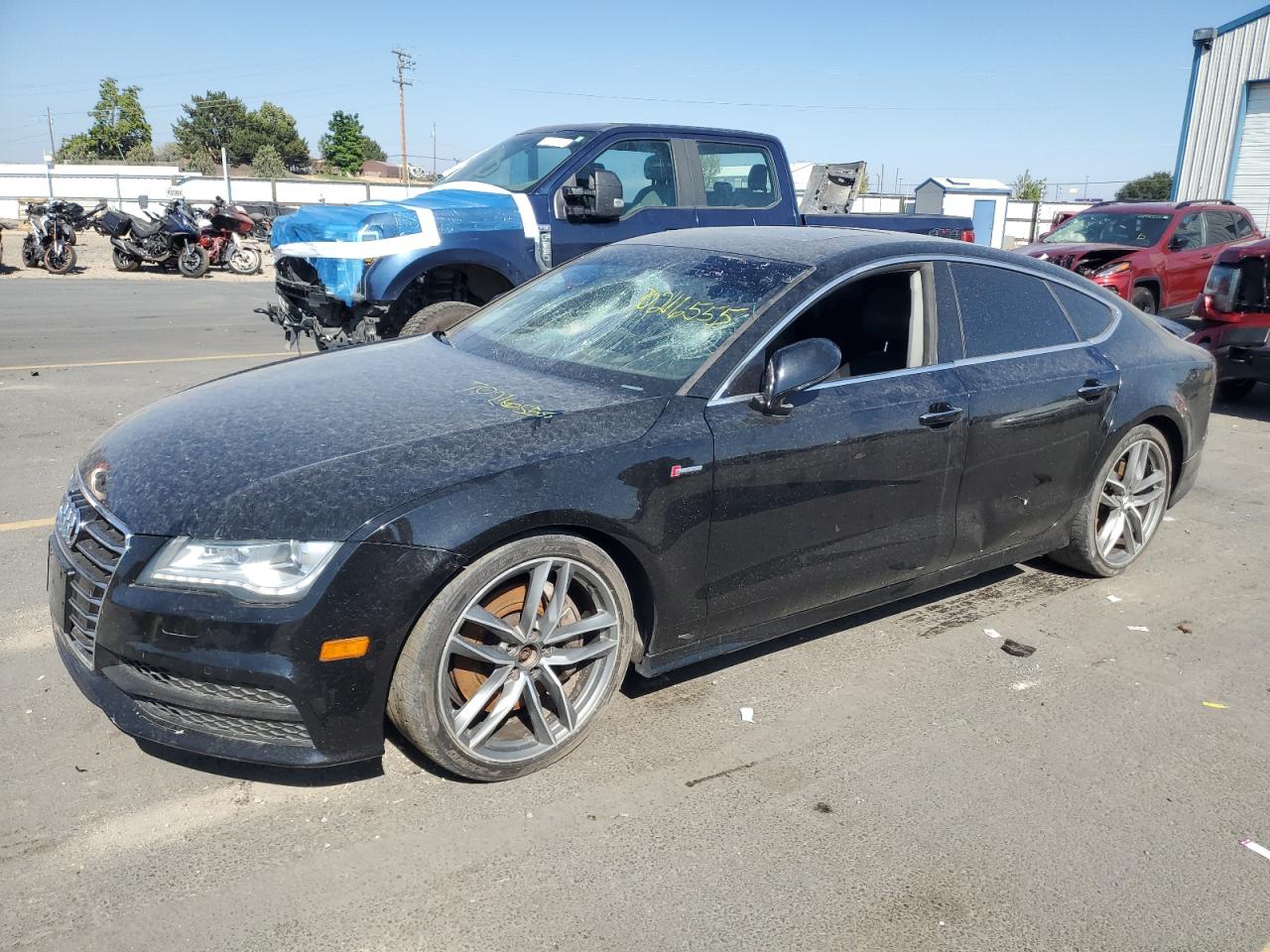 2013 Audi A7 Prestige, VIN WAU2GAFC4DN033780 — Фото с аукциона