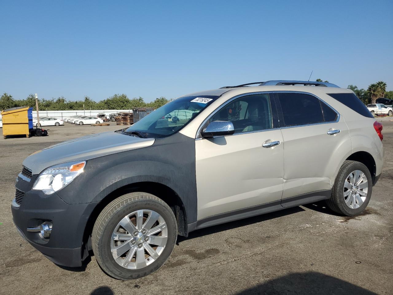 2010 Chevrolet Equinox LTZ, VIN 2CNFLGEY5A6234048 — Partial repair