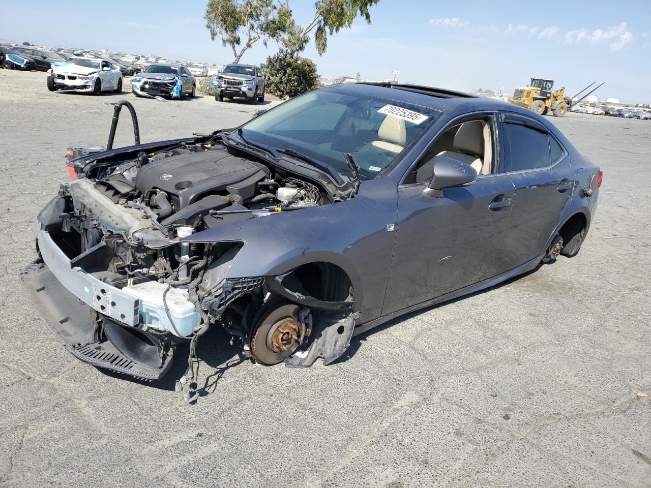 2014 Lexus IS 250, VIN JTHCF1D27E5010689 — Vandalism