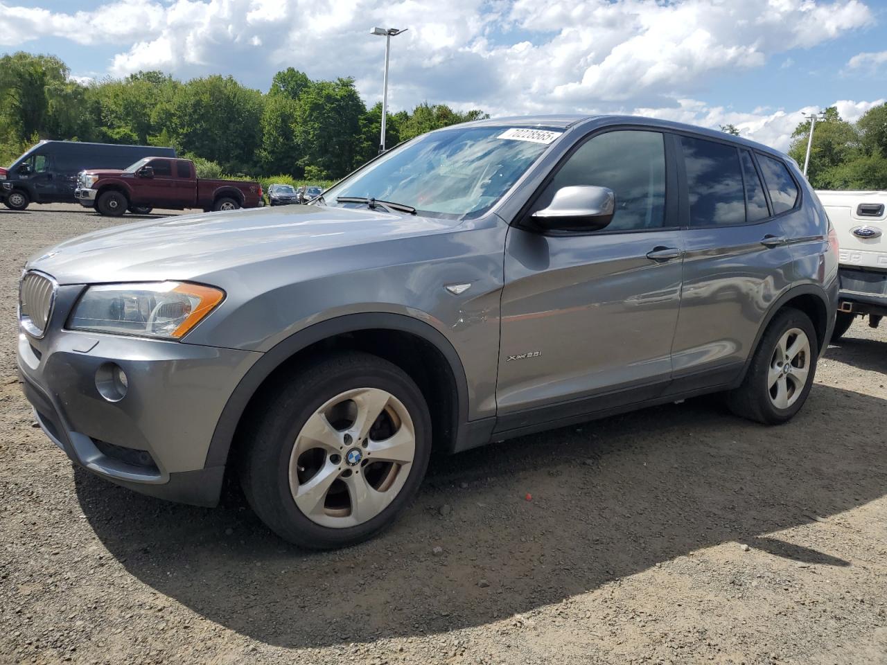 2012 BMW X3 28i, VIN 5UXWX5C54CL720283 — Auction photo