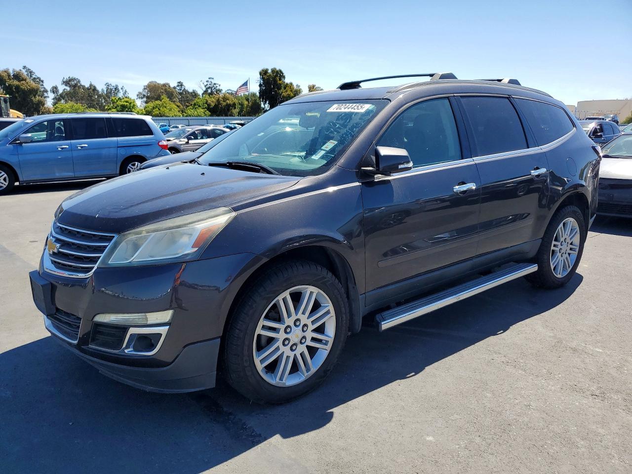 2014 Chevrolet Traverse LT, VIN 1GNKVGKD0EJ365435 — Вандализм