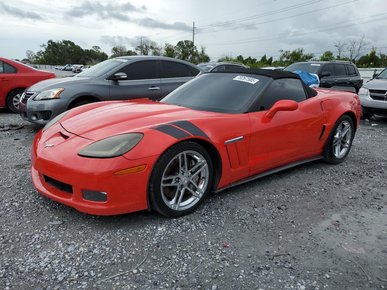 2010 Chevrolet Corvette Z16 Grand Sport 3LT, VIN 1G1YS3DW5A5105448 — Minor dents and scratches
