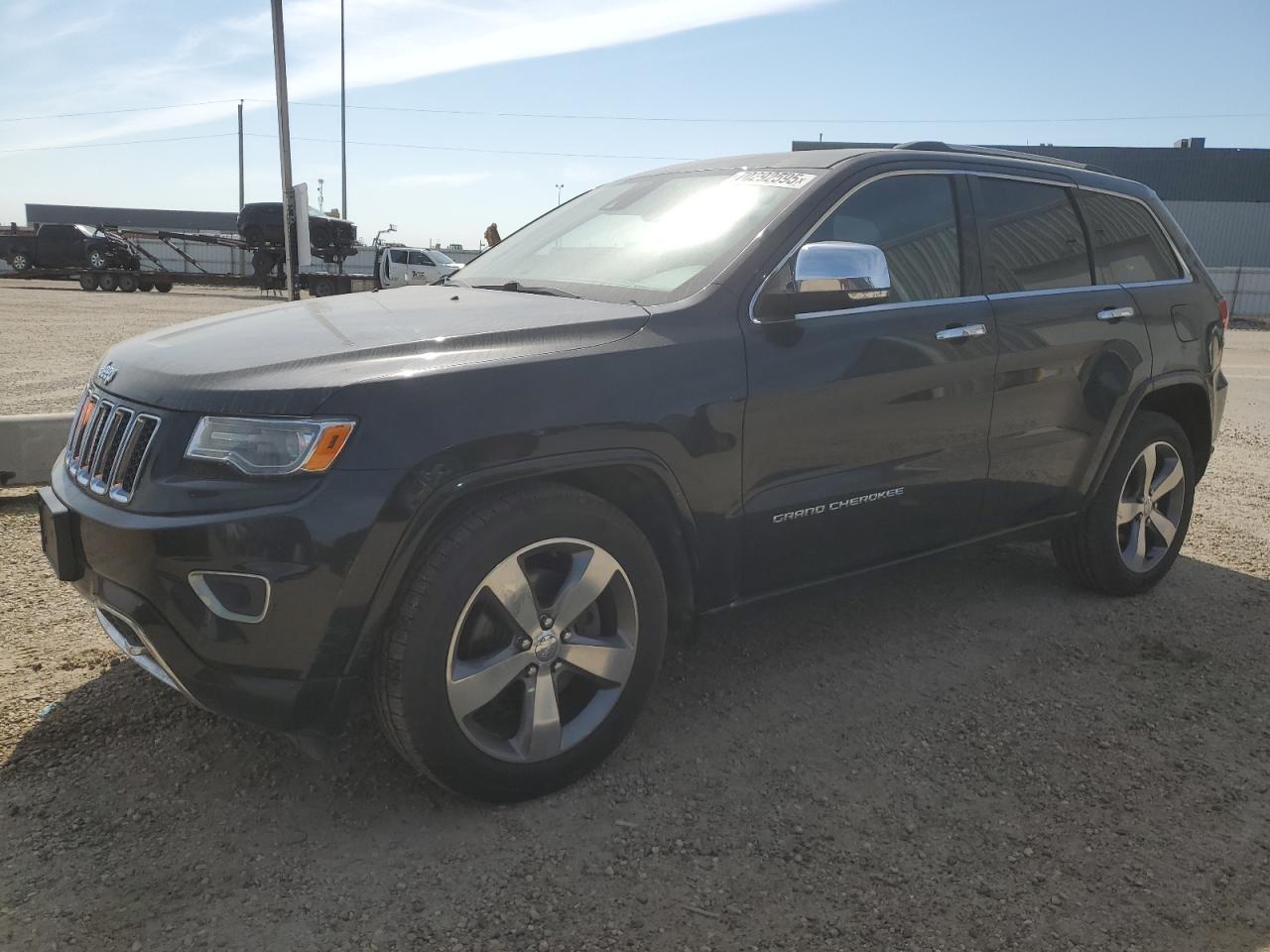 2014 Jeep Grand Cherokee Overland, VIN 1C4RJFCM4EC318893 — Фото с аукциона