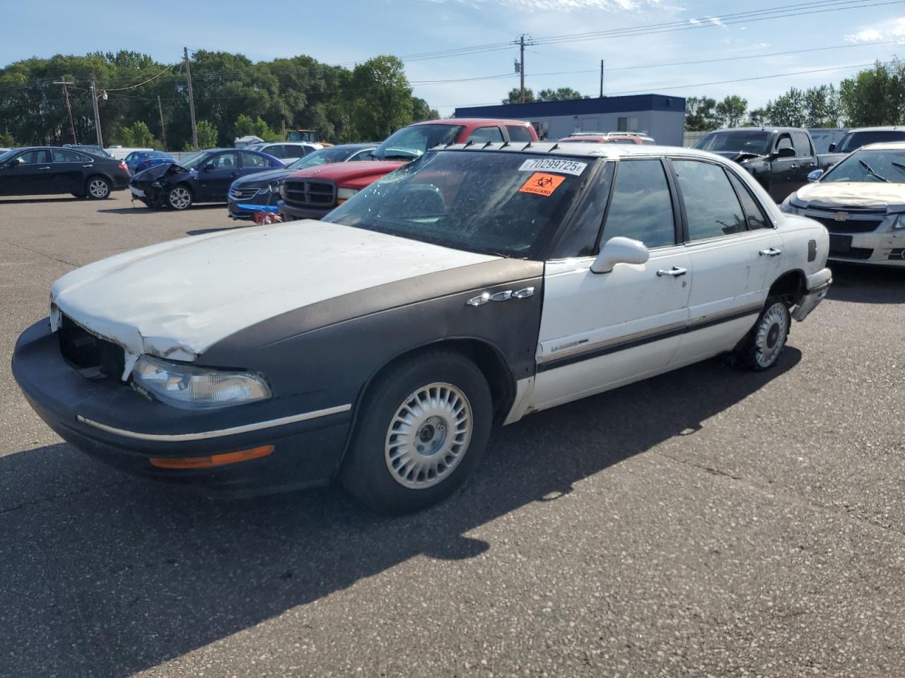 1998 Buick LeSabre Custom, VIN 1G4HP52K6WH506724 — Крыша