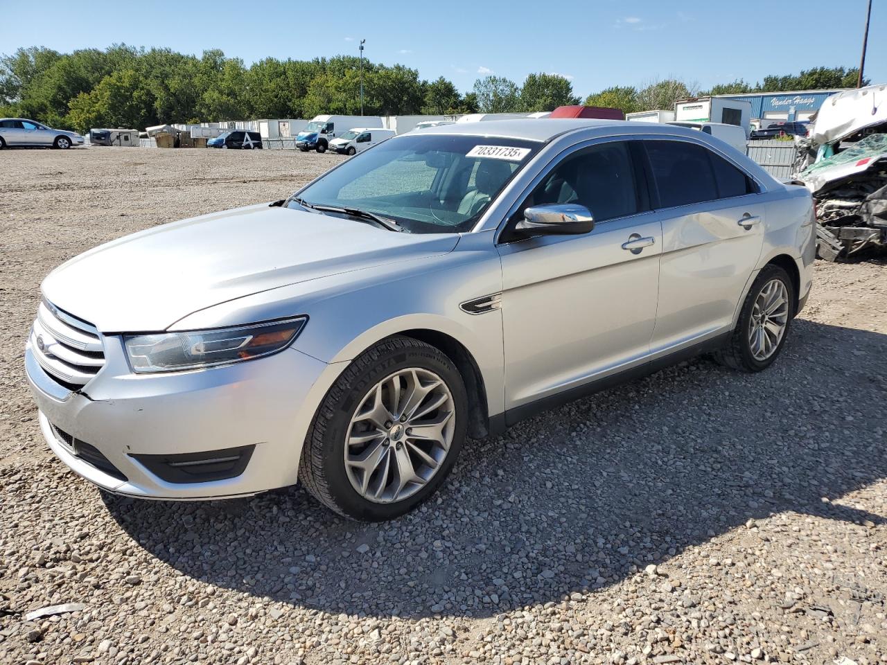 2015 Ford Taurus Limited, VIN 1FAHP2F89FG144529 — Rear end