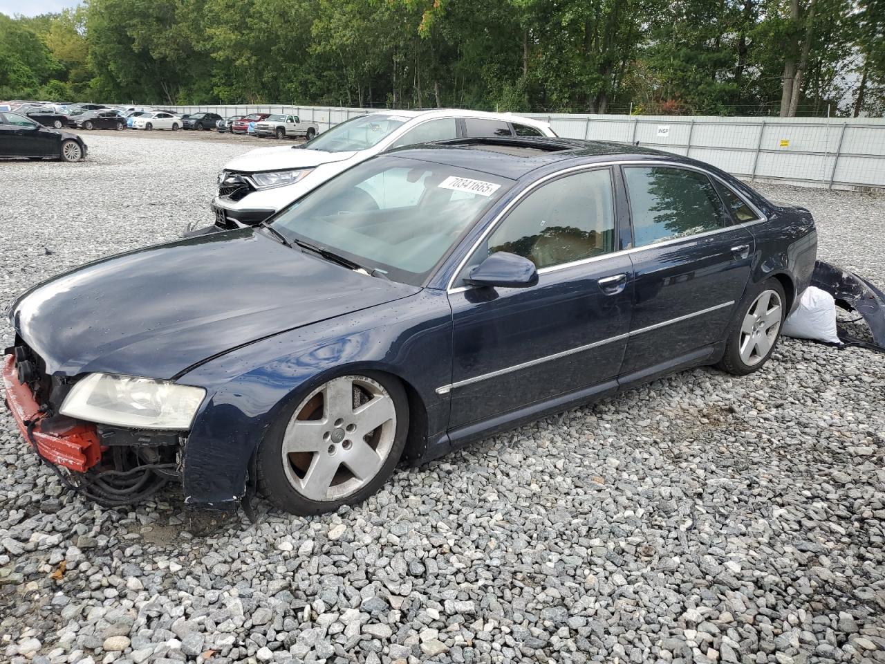 2007 Audi A8 4.2L, VIN WAUMV44E47N019967 — Front end