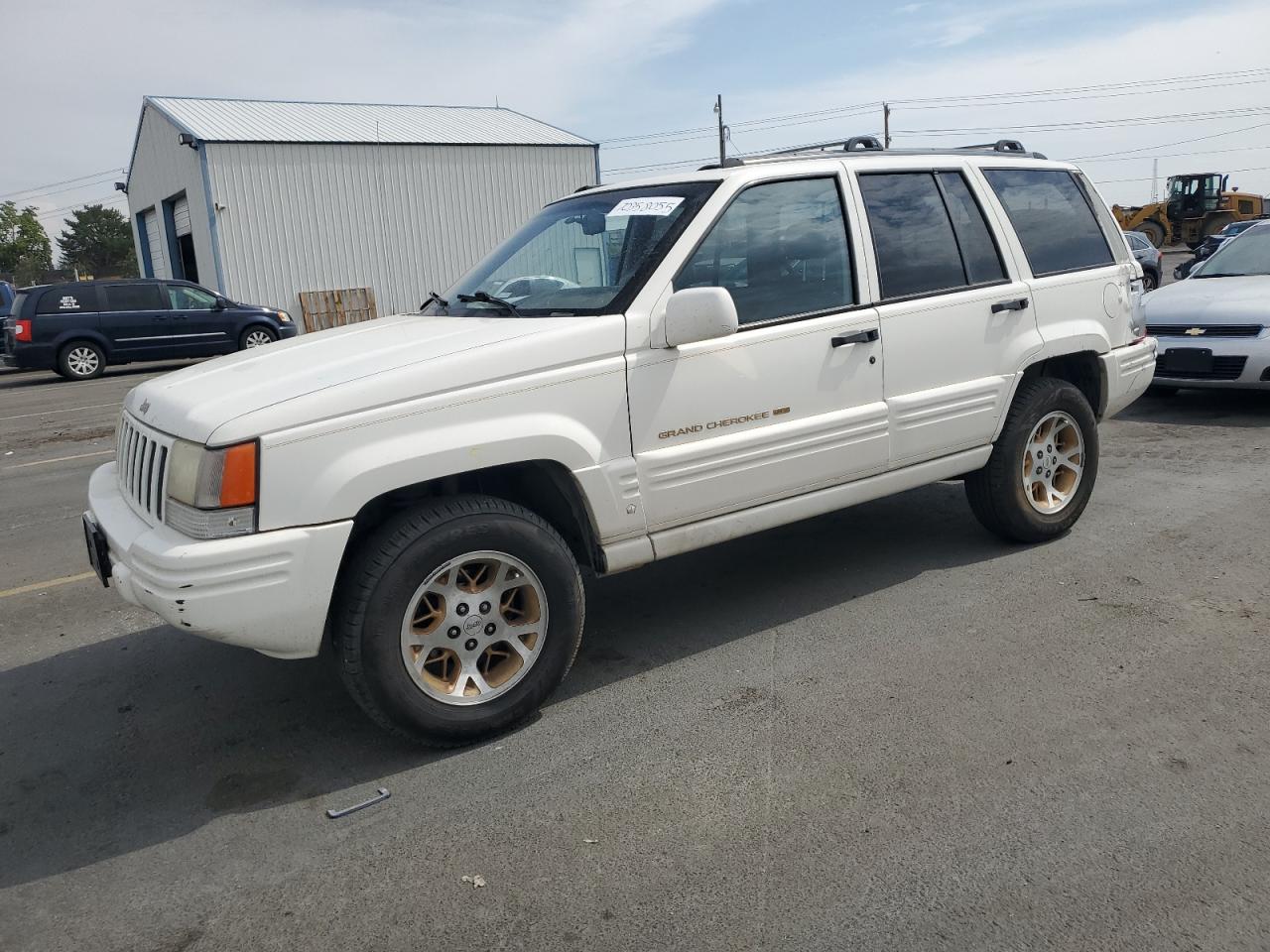 1996 Jeep Grand Cherokee Limited, VIN 1J4EZ78YXTC122036 — Rear end