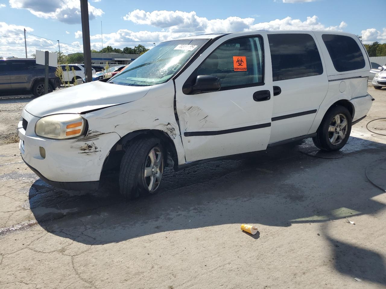 2007 Chevrolet Uplander LS Fleet, VIN 1GNDV231X7D119462 — Side