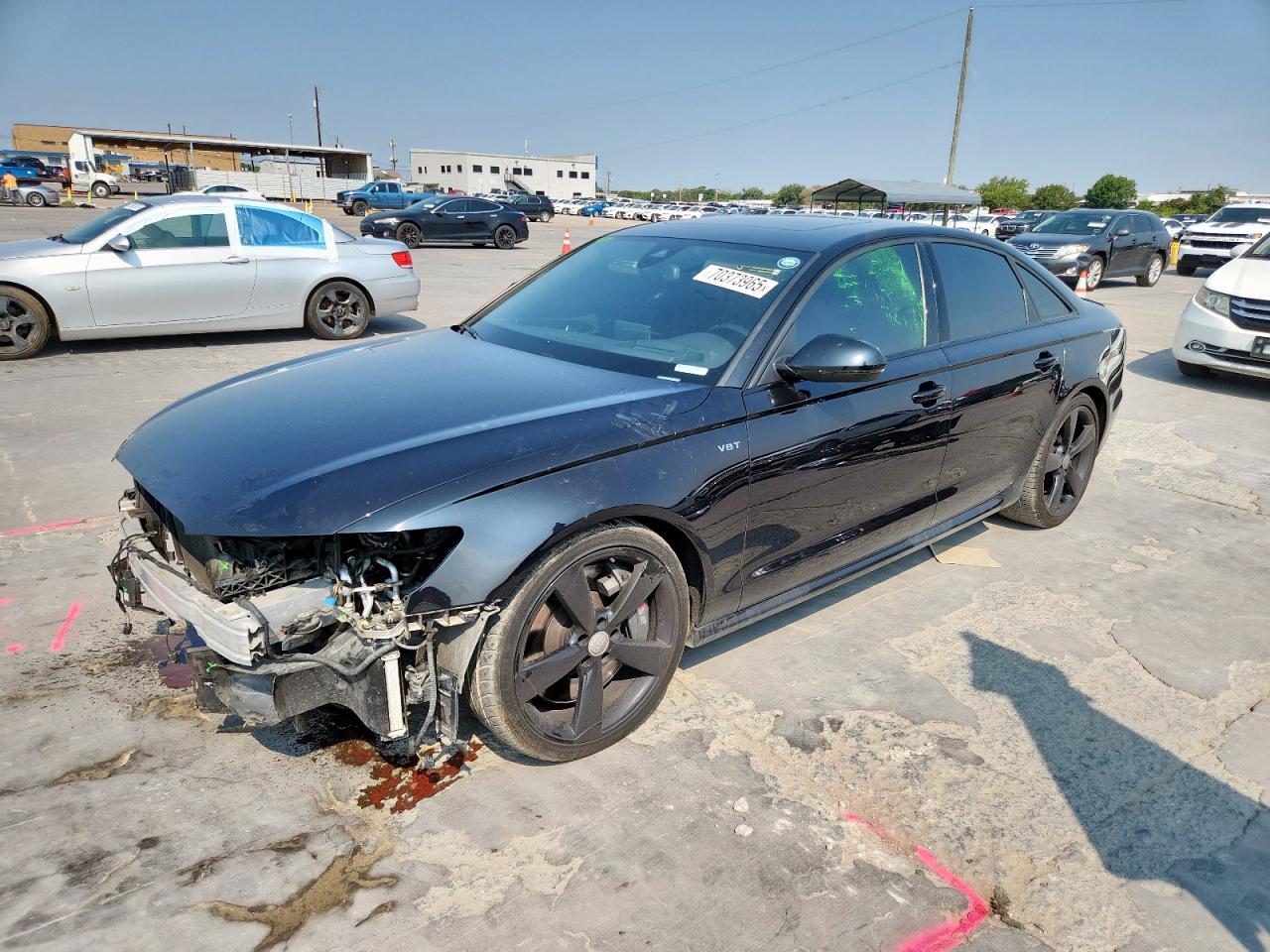 2015 Audi S6, VIN WAUF2AFC2FN007441 — Undercarriage