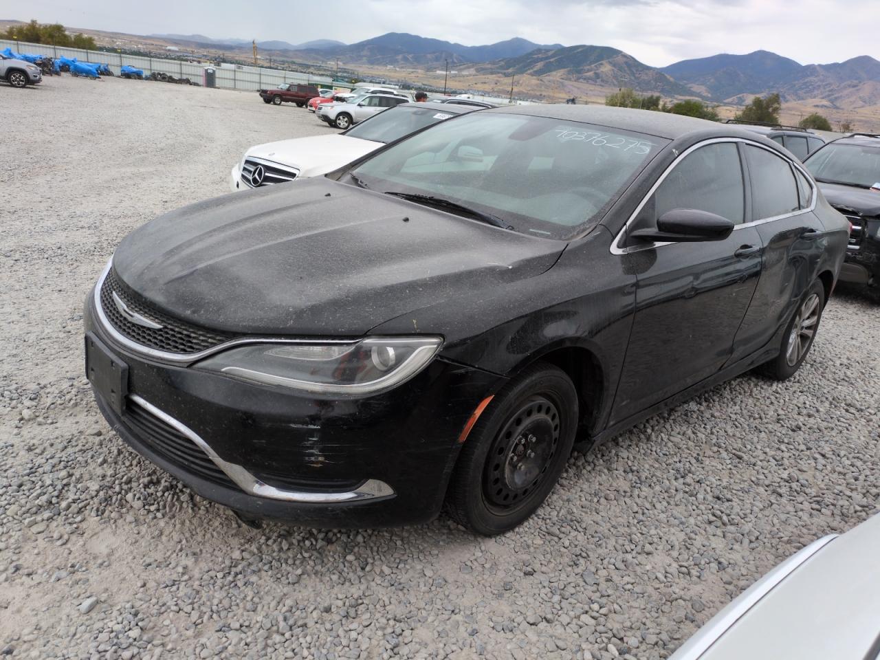 2015 Chrysler 200 Limited, VIN 1C3CCCAB7FN735046 — Engine fire