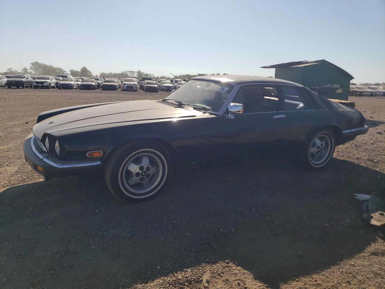1985 Jaguar XJ, VIN SAJNV5842FC121536 — Пожар