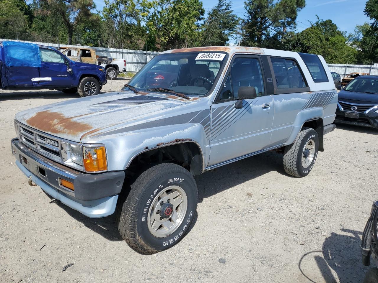 1988 Toyota 4Runner Deluxe, VIN JT4RN62S0J0187851 — All over