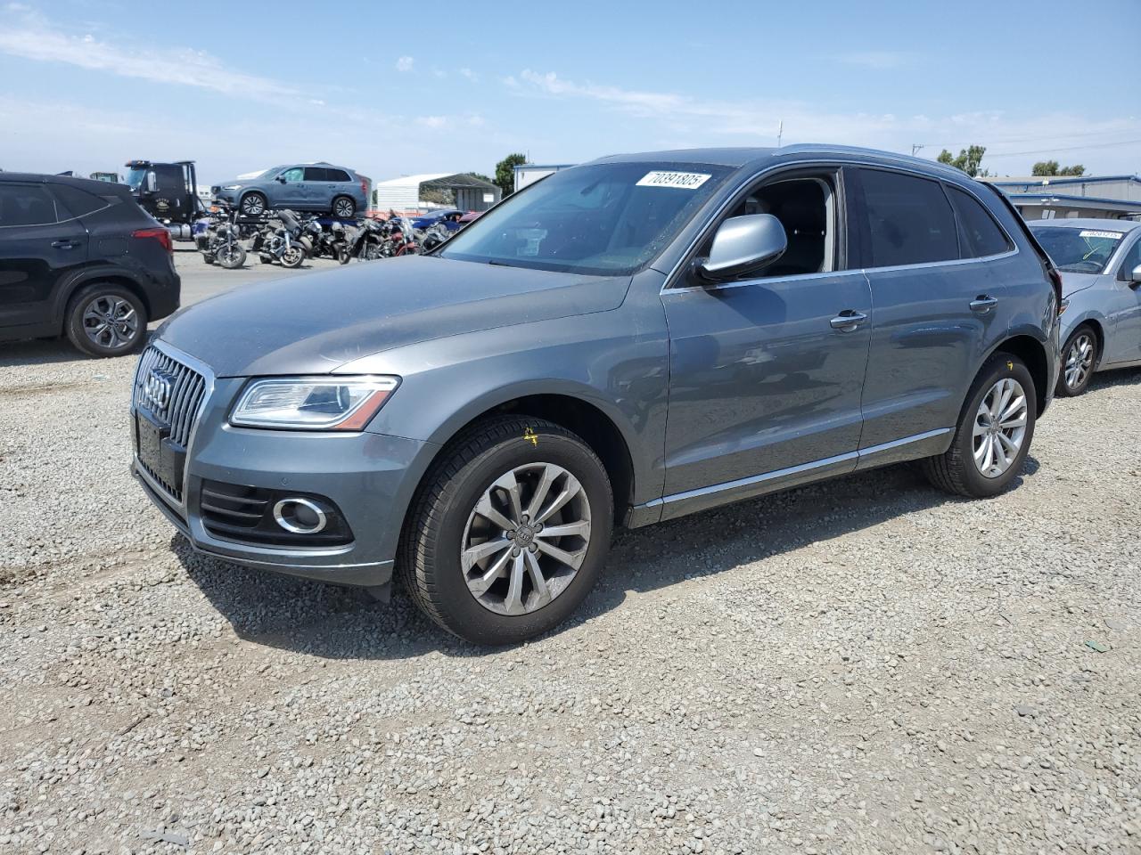 2016 Audi Q5 Premium Plus, VIN WA1L2AFP2GA090798 — Rear end