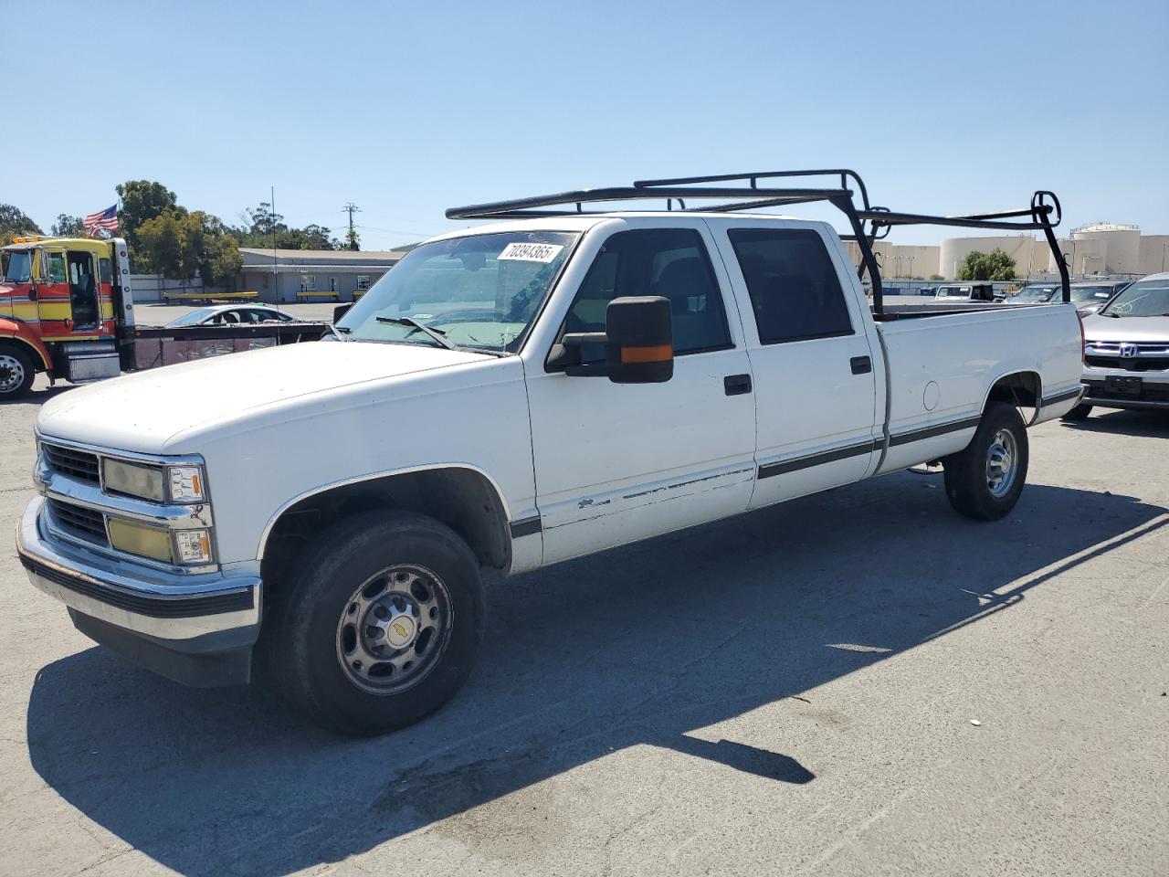 1998 Chevrolet Silverado 3500, VIN 1GCGC33J7WF006525 — Вандализм