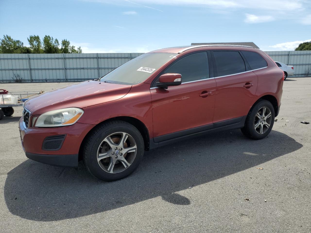 2013 Volvo XC60 T6, VIN YV4902DZ5D2450939 — Interior fire