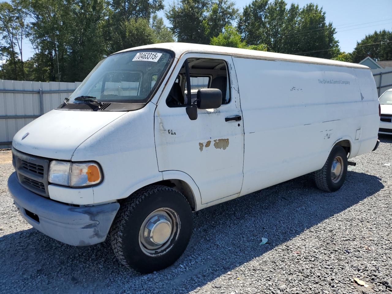 1996 Dodge Cargo, VIN 2B7HB21YXTK153713 — Vandalism