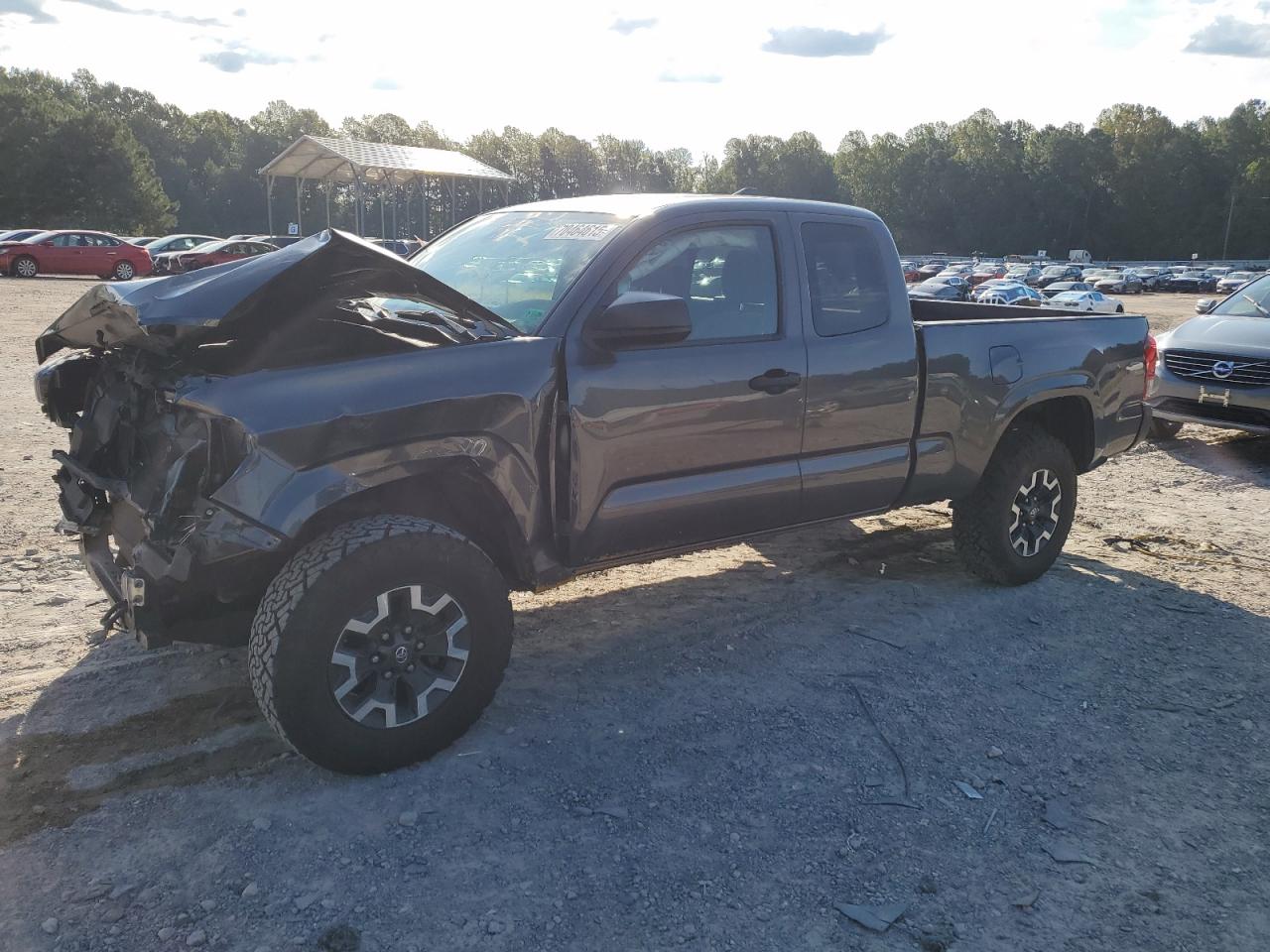 2019 Toyota Tacoma SR, VIN 5TFRX5GN2KX163664 — Front end