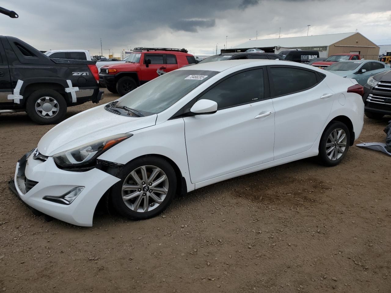 2016 Hyundai Elantra SE, VIN 5NPDH4AE5GH693320 — Front end