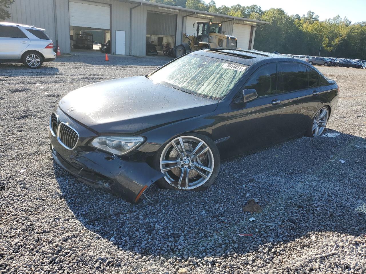 2013 BMW 7 Series 750Li, VIN WBAYE8C51DD133663 — Frame damage