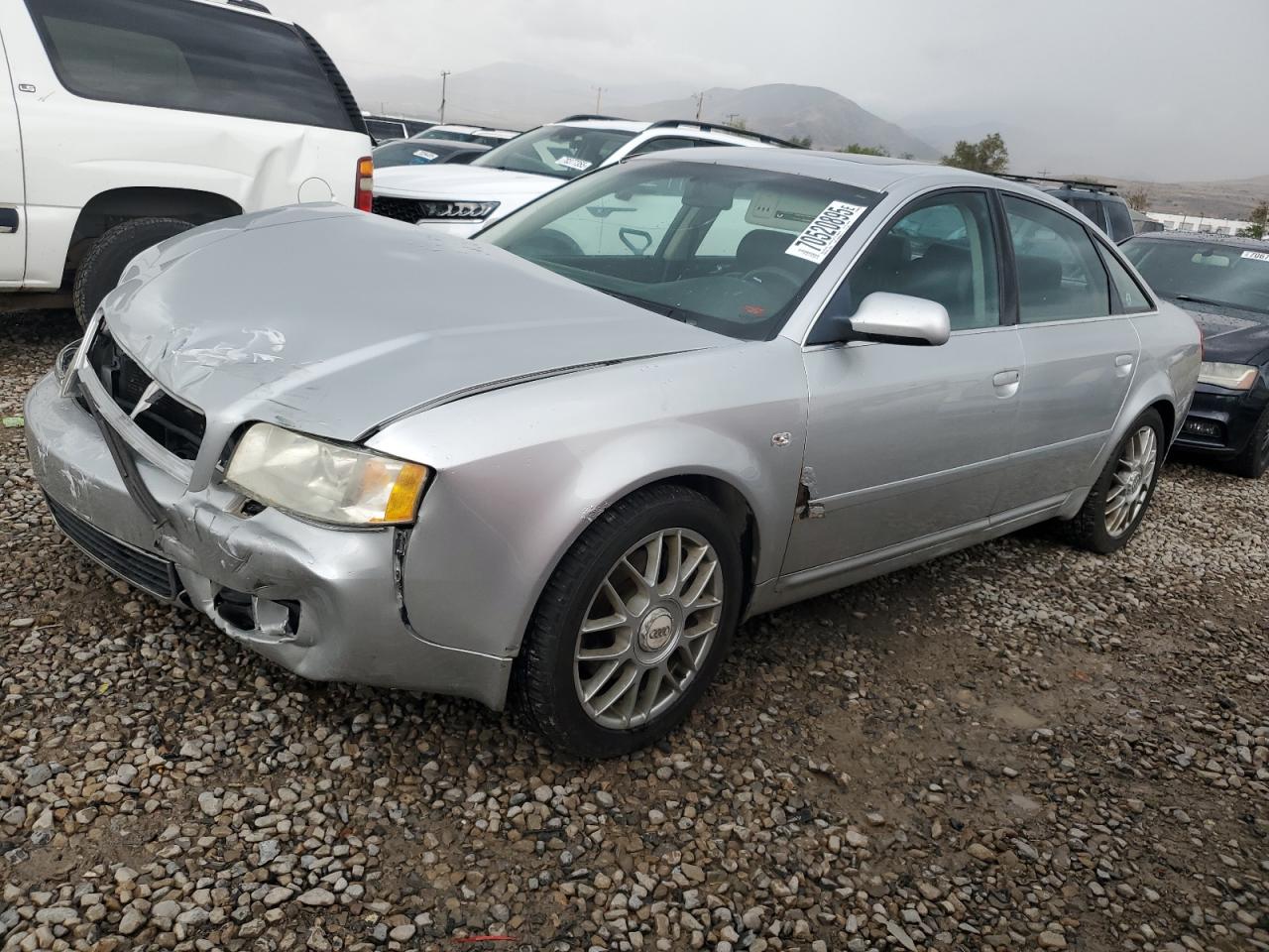 2003 Audi A6 2.7T, VIN WAULD64B43N055362 — Front end