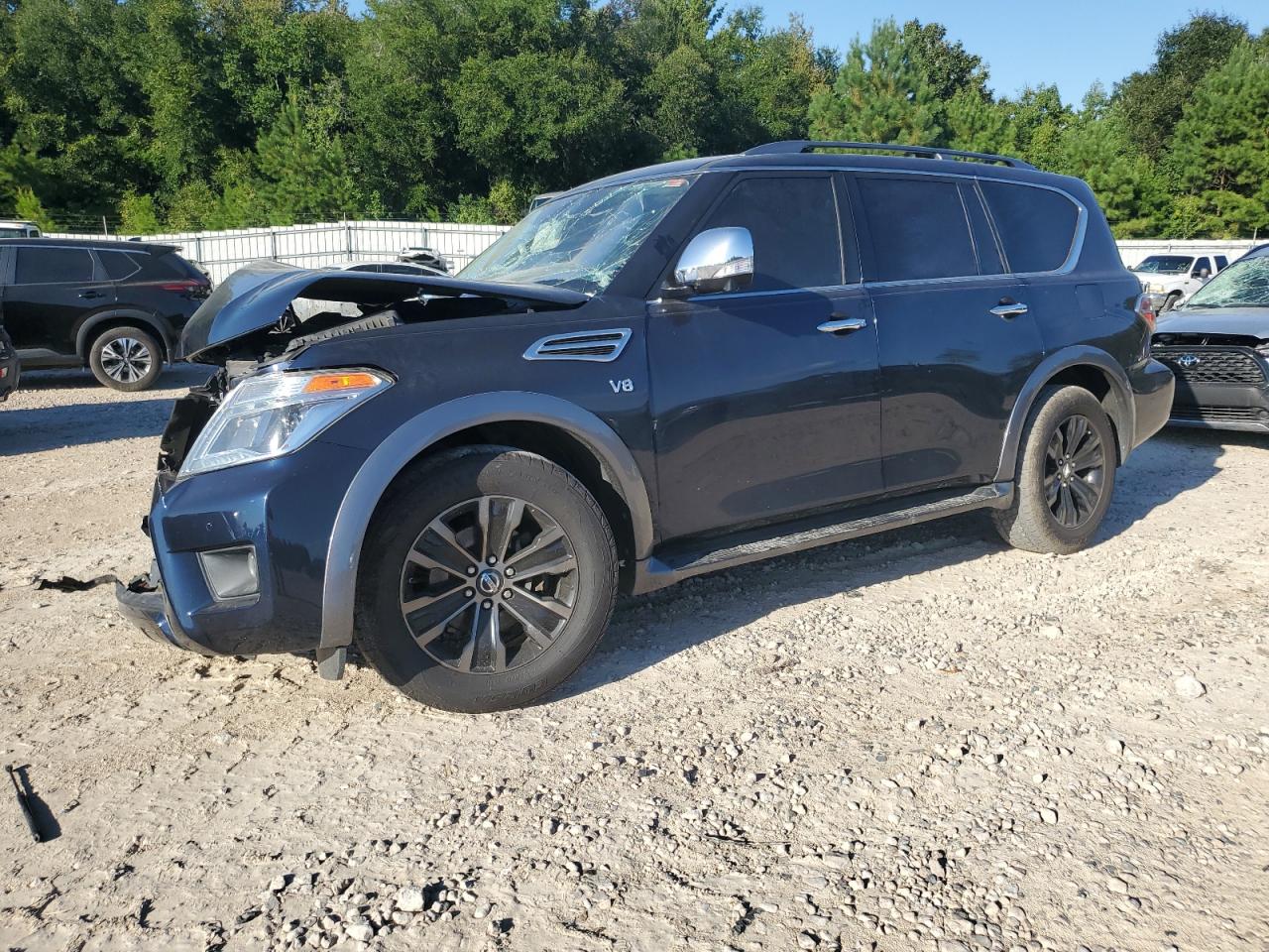 2018 Nissan Armada SL, VIN JN8AY2NC4JX500882 — Front end