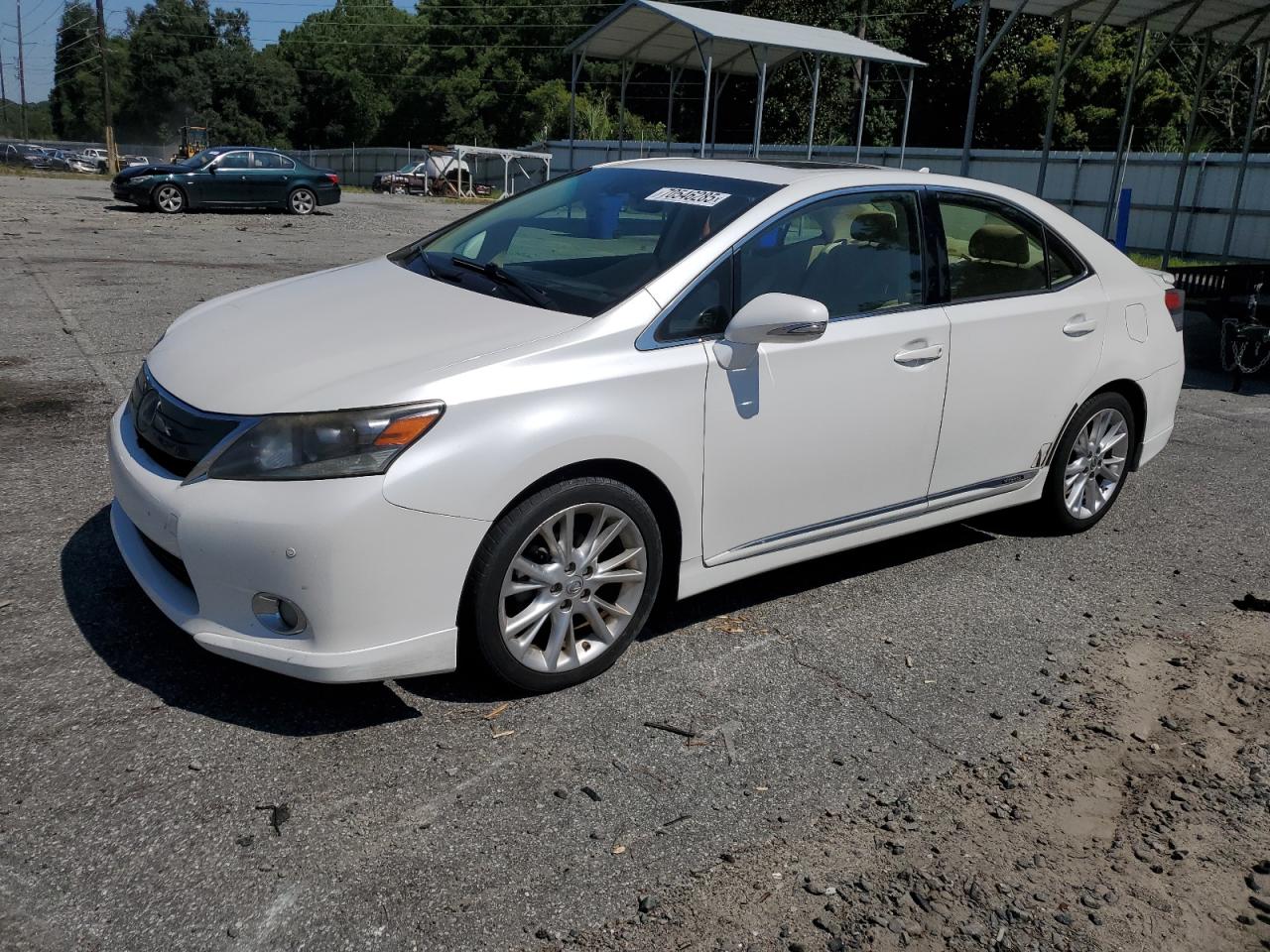 2010 Lexus HS 250h, VIN JTHBB1BAXA2001997 — Water / flood