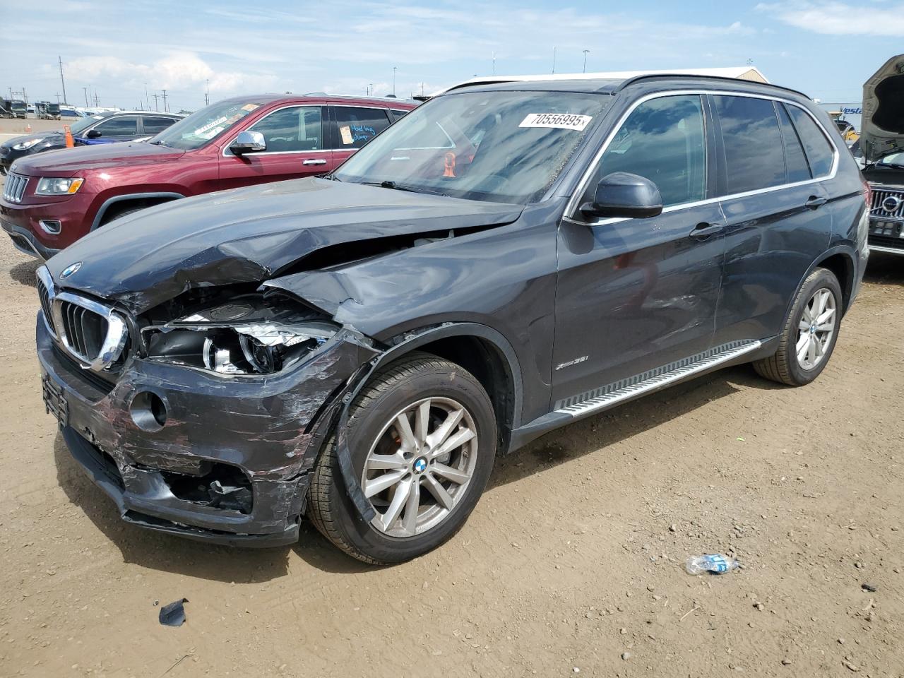 2015 BMW X5 xDrive35i, VIN 5UXKR0C54F0K54534 — Front end