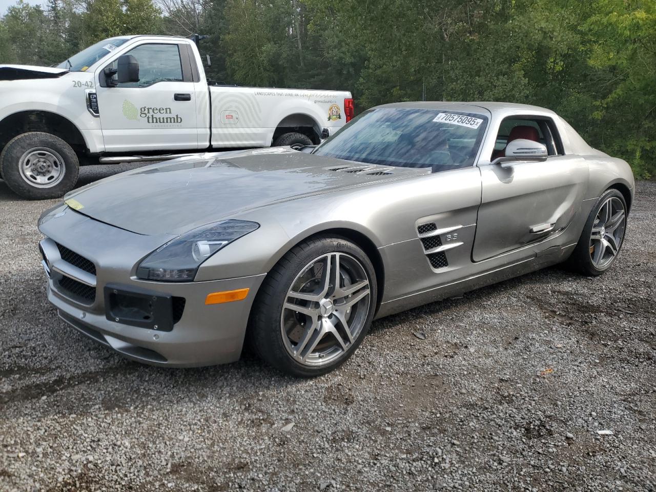 2011 Mercedes-Benz SLS AMG SLS AMG, VIN WDDRJ7HA7BA000381 — Side