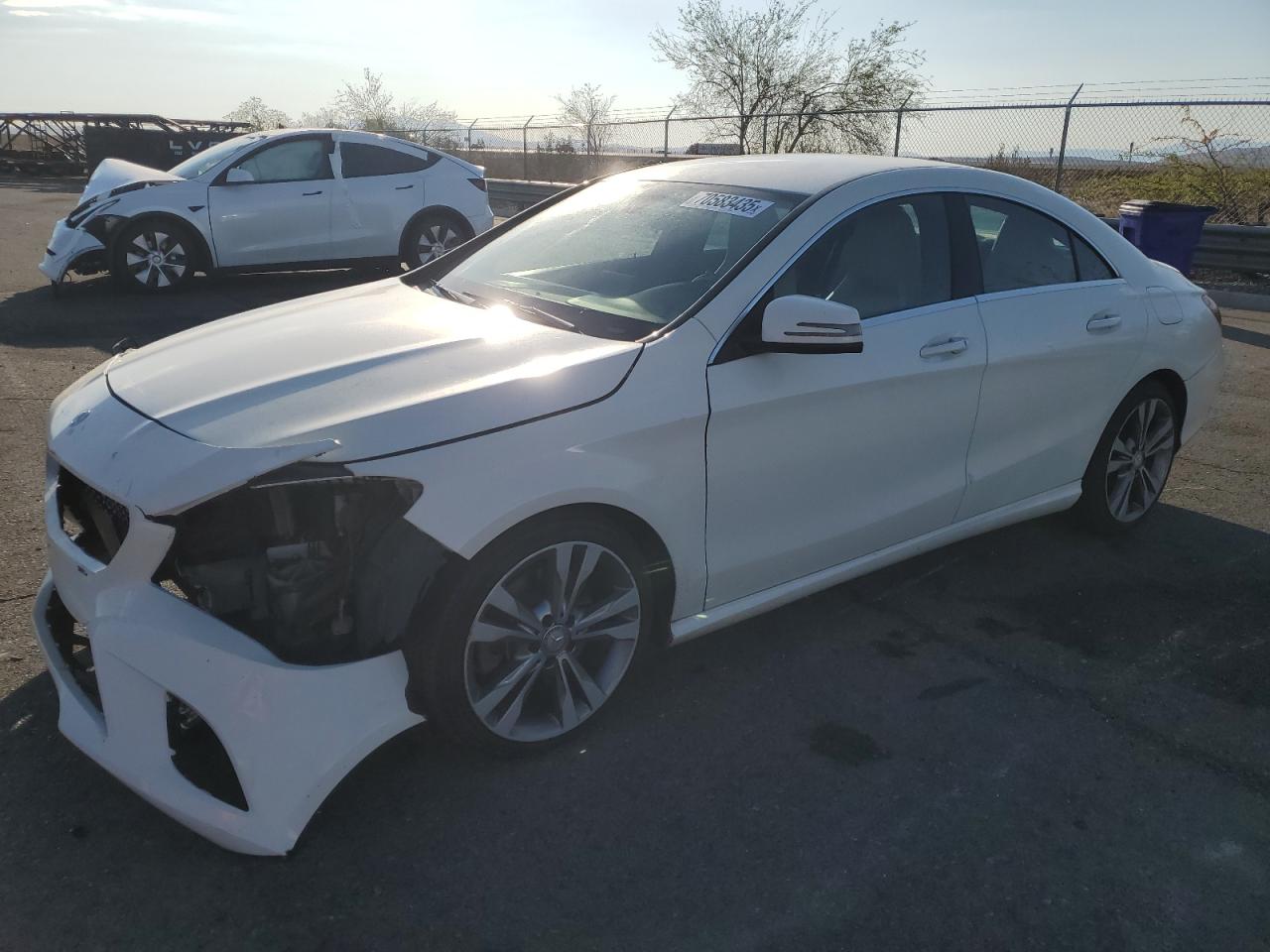 2017 Mercedes-Benz CLA 250, VIN WDDSJ4EB5HN497073 — Front end