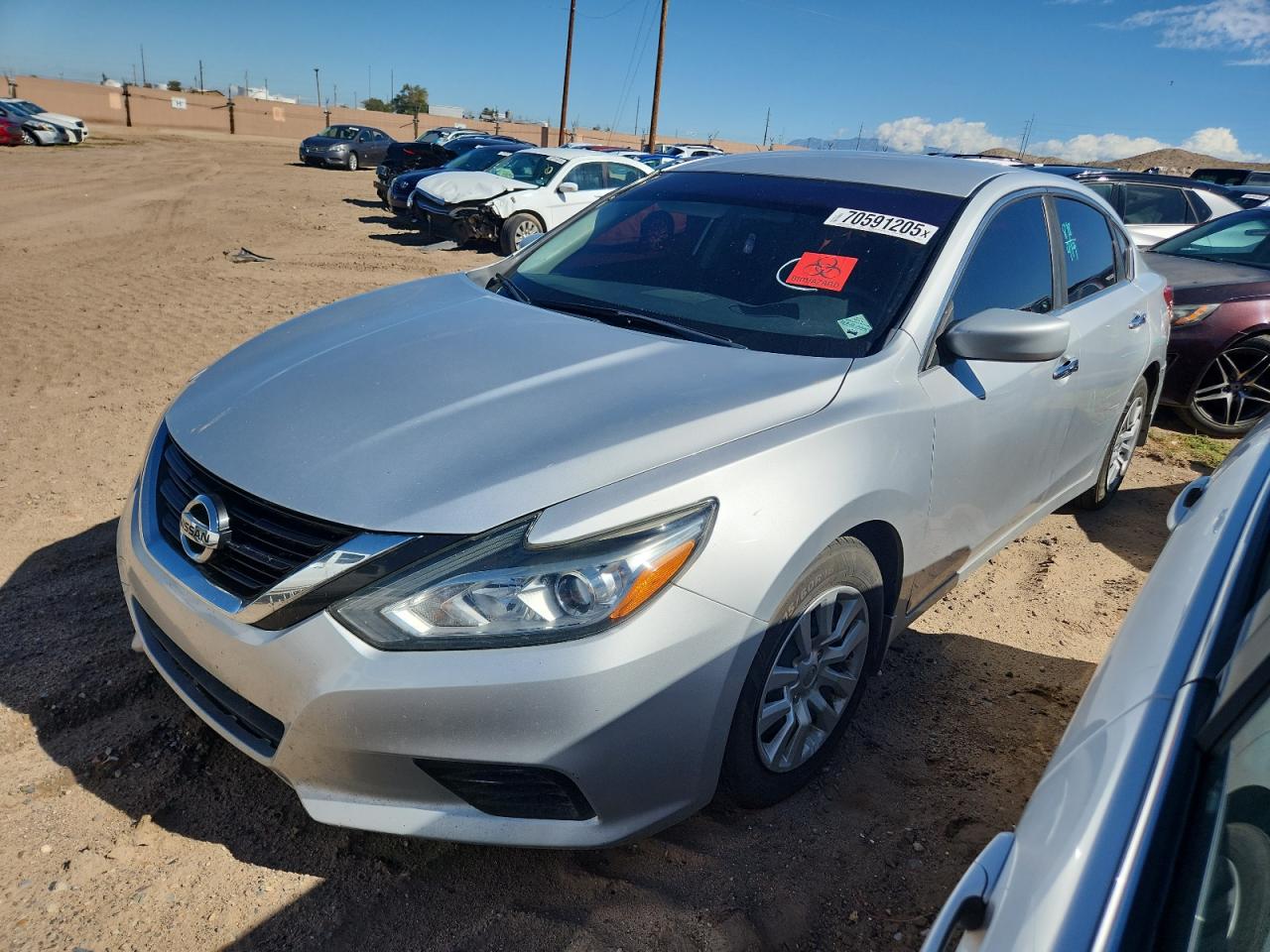 2018 Nissan Altima SR, VIN 1N4AL3AP6JC266122 — Biohazard / chemical