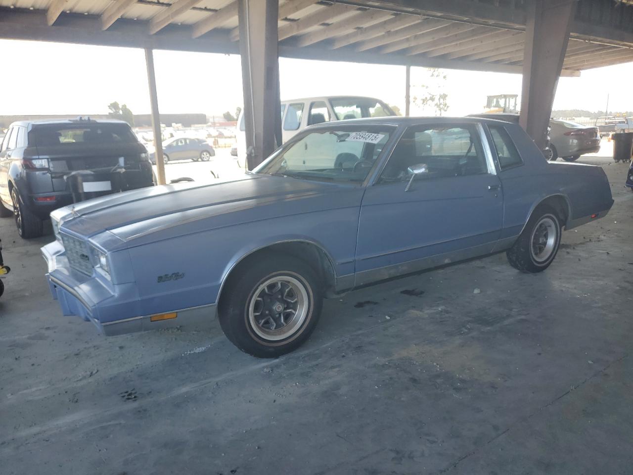 1984 Chevrolet Monte Carlo, VIN 1G1AZ37HXER212469 — Minor dents and scratches