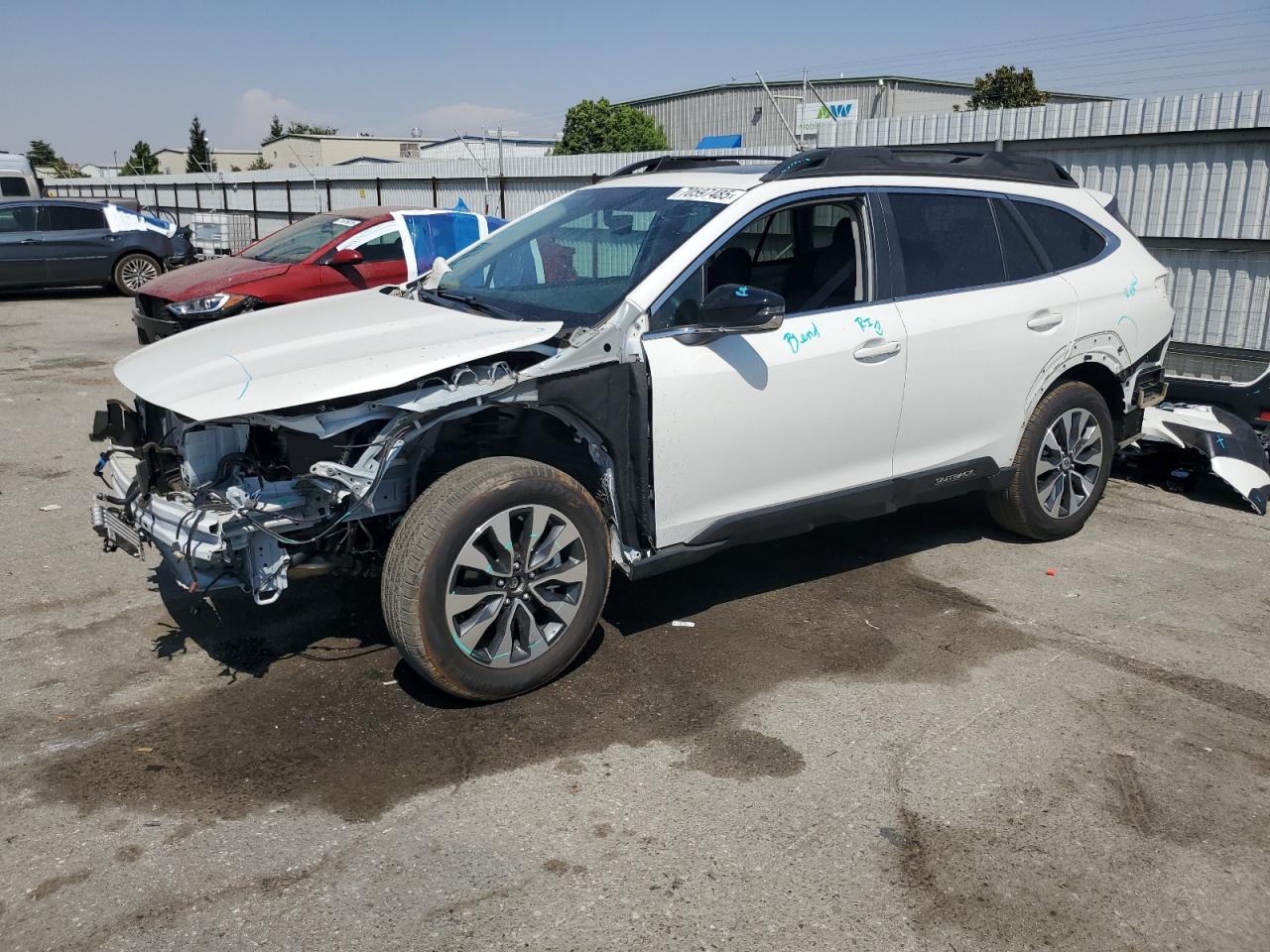 2024 Subaru Outback Limited, VIN 4S4BTANC2R3271352 — Фото с аукциона 1 of 4