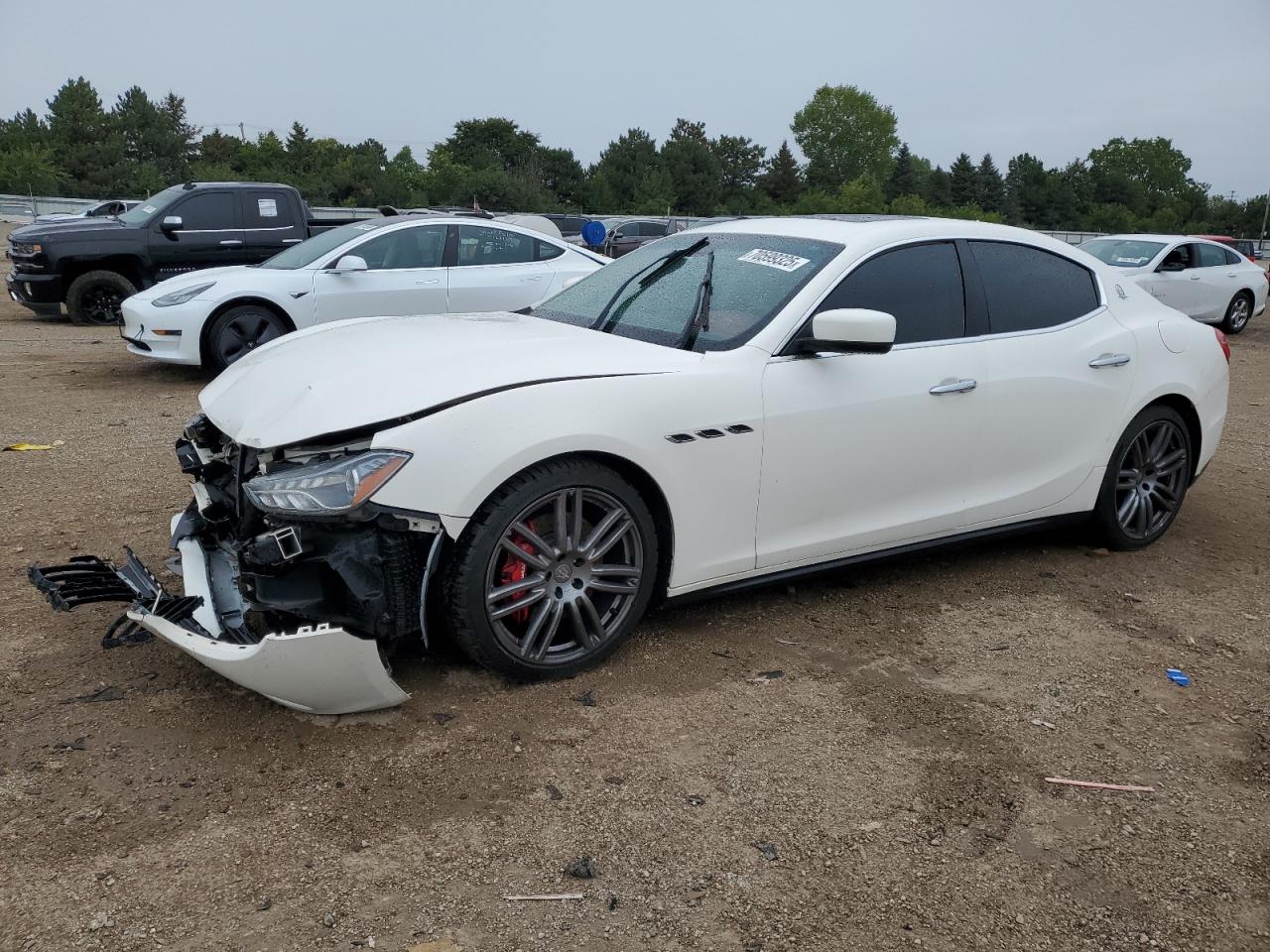 2016 Maserati Ghibli S Q4, VIN ZAM57RTA6G1176934 — Фото с аукциона