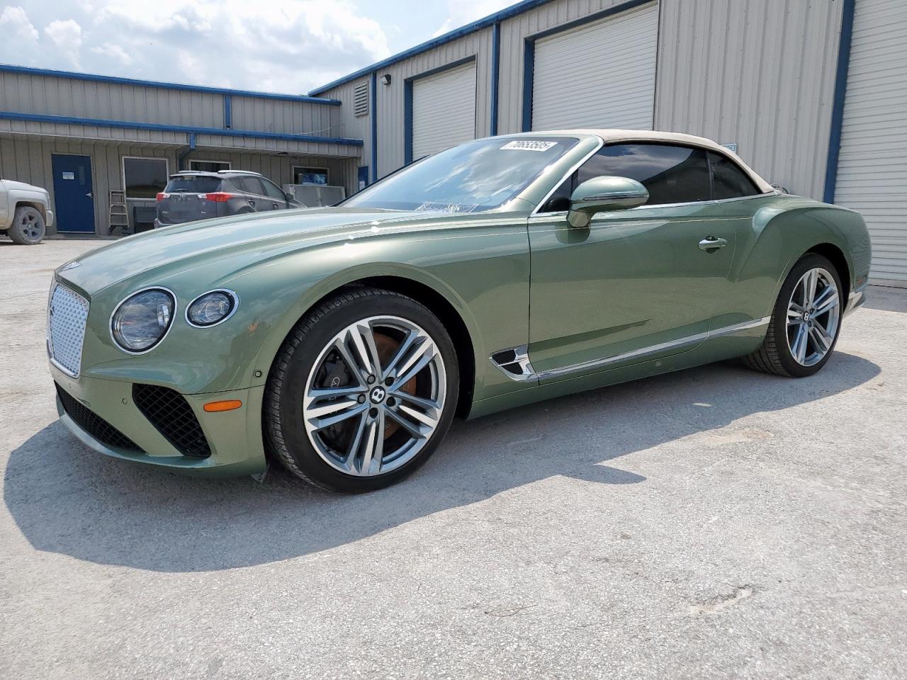 2023 Bentley Continental GT GT V8, VIN SCBDG4ZG0PC010169 — Vandalism