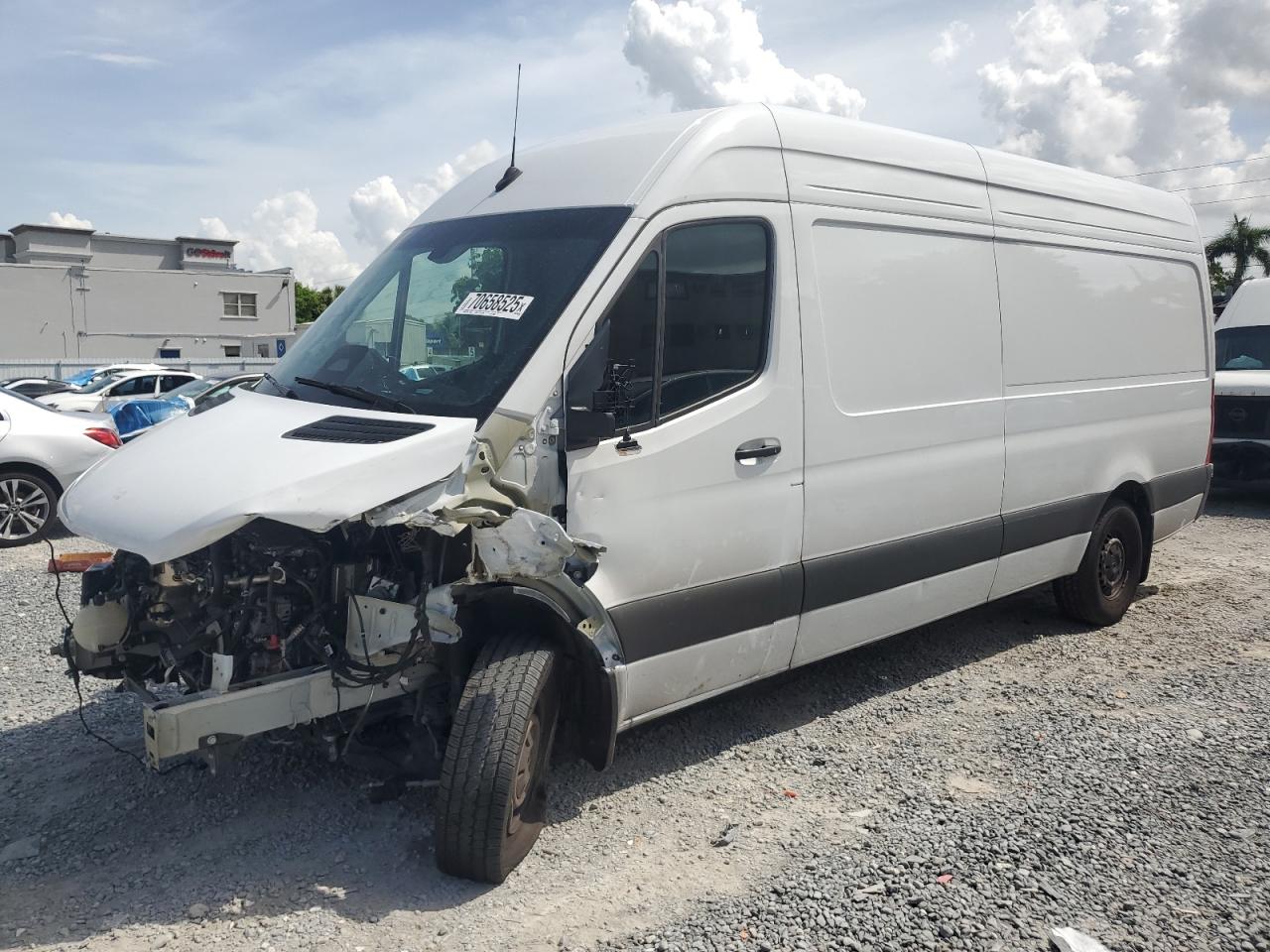 2025 Mercedes-Benz Sprinter Cargo, VIN W1Y4KCHYXST198056 — Front end