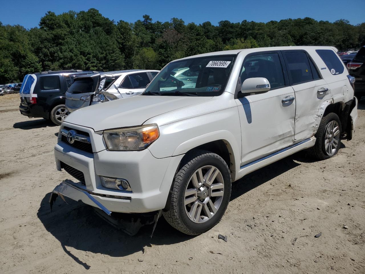 2010 Toyota 4Runner SR5, VIN JTEBU5JR4A5012434 — All over