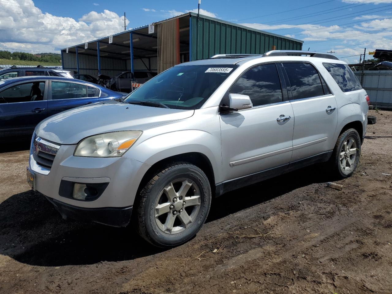 2009 Saturn Outlook XR, VIN 5GZEV23D79J110650 — Rear end