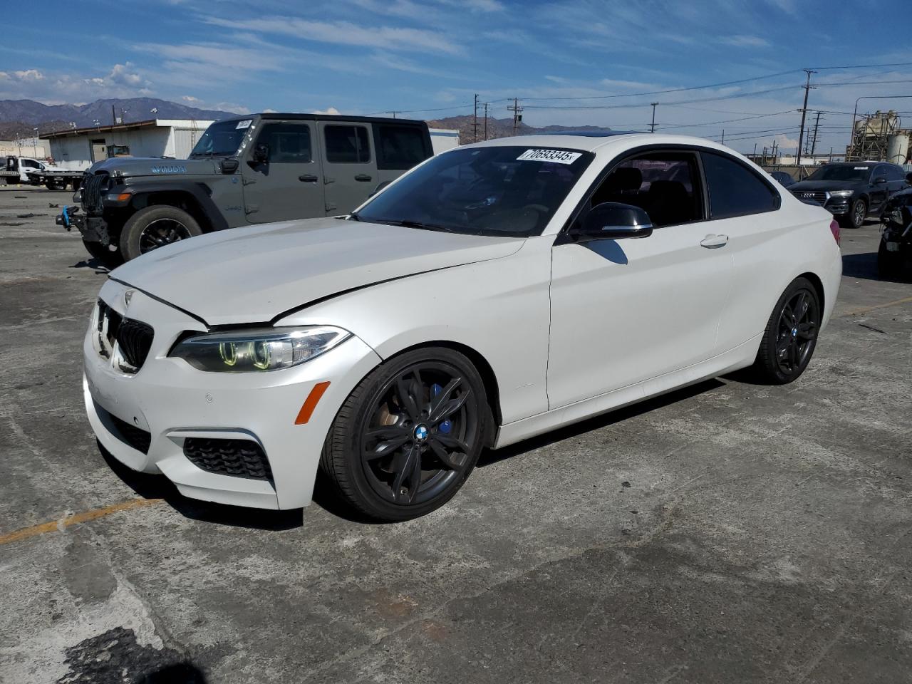 2015 BMW 2 Series M235i, VIN WBA1J7C55FV288785 — Front end
